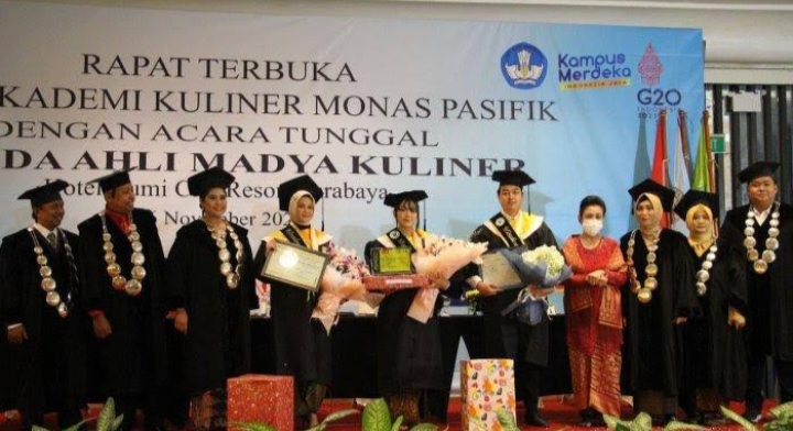 Lulusan Akademi Kuliner Monas Pasific Surabaya Diminta Mengembangkan Kuliner Indonesia