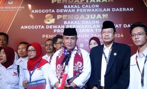Partai Perindo Daftarkan 120 Bacaleg Di KPU Jatim