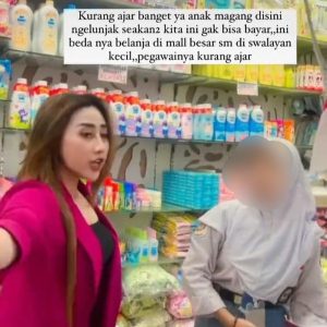 Viral Seleb Tiktok Marahi Mahasiswa Magang Di Swalayan