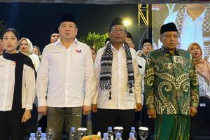Mahfud MD Suarakan Kesejahteraan Guru Ngaji Di Sidoarjo