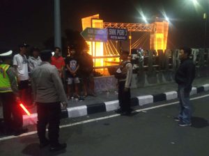 Polres Kediri Kota Patroli Malam, Antipasi Perang Sarung