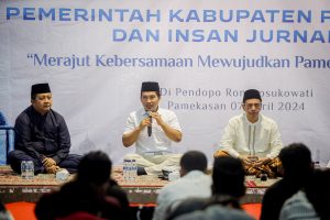 Ketua PWI Bahas Pilar Keempat Demokrasi saat Buka Bersama dengan Pemkab Pamekasan