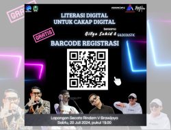 Literasi Digital di Magetan dan Goyang Bareng Mas Gilga