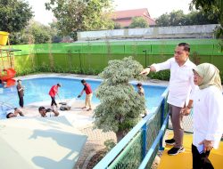 Wali Kota Surabaya Tinjau Kolam Renang Jambangan