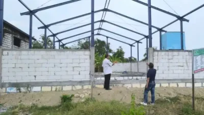 Pemdes Randupandangan Gresik Gagas Stabilitas Produk Pertanian dengan Lumbung Pangan Desa