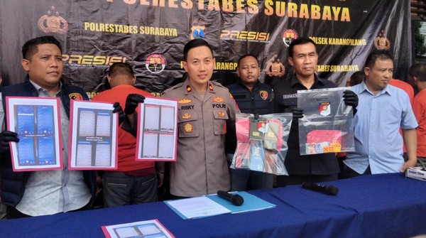 kapolsek karang pilang kompol risky fardian 169