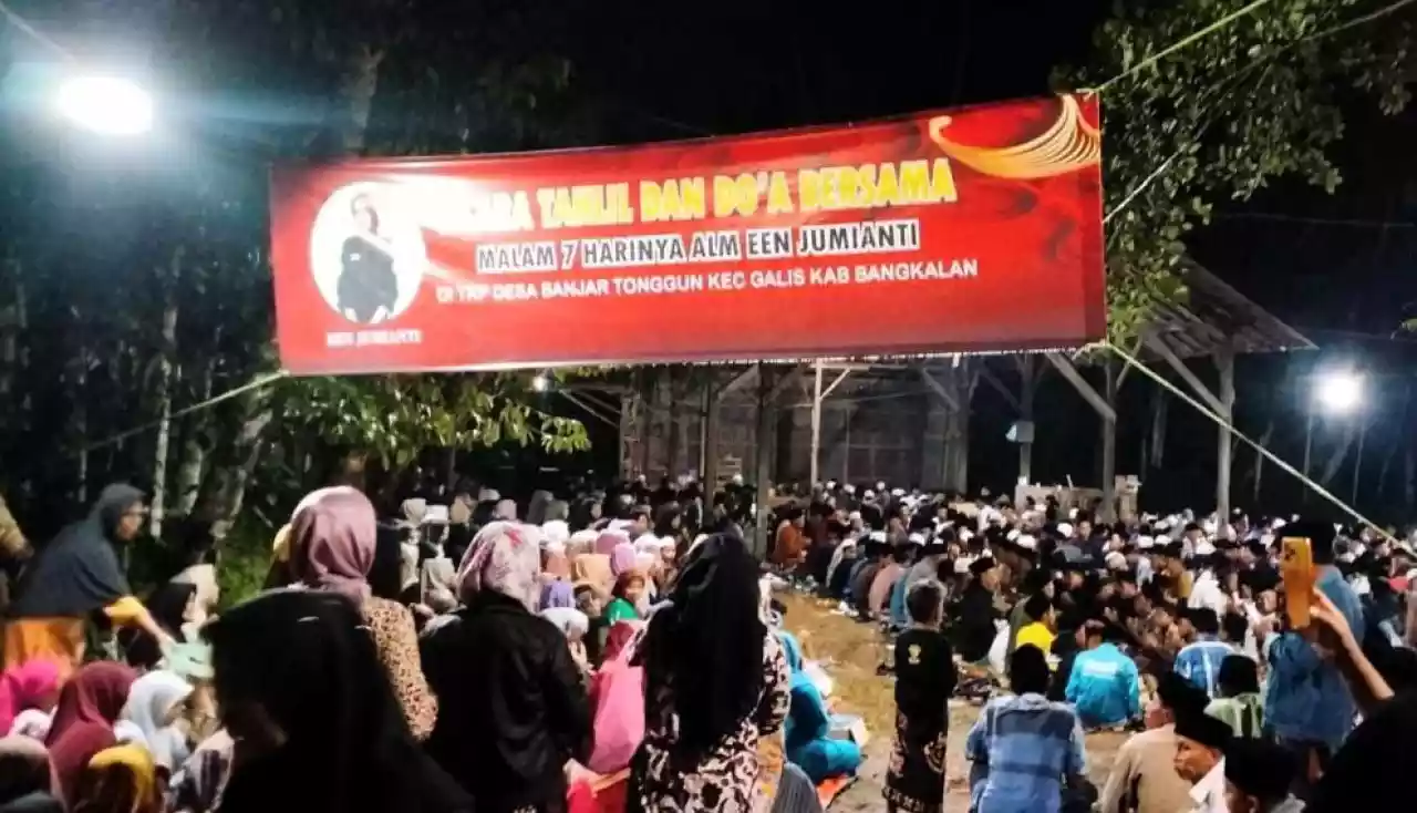 tahlilan warga bangkalan