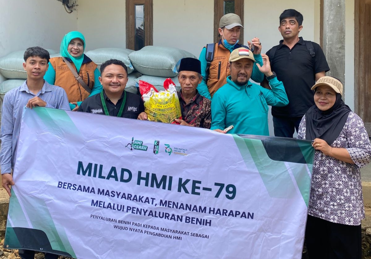Milad ke-79, HMI Bangkalan Perkuat Ketahanan Pangan Petani