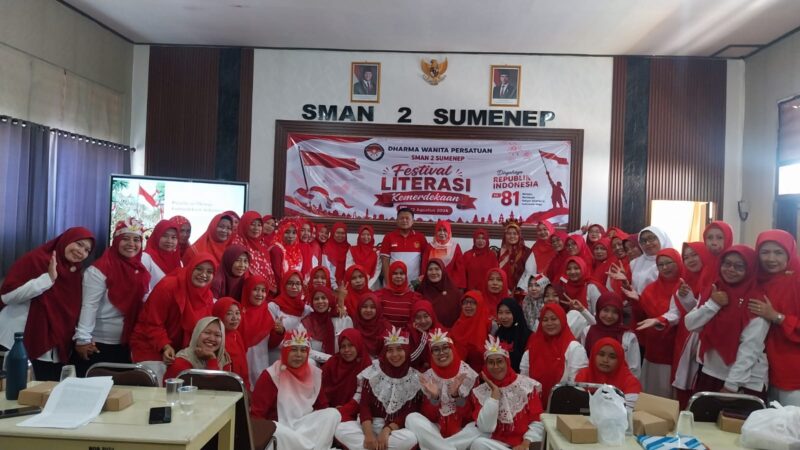 DWP SMAN 2 Sumenep Semarakkan Kemerdekaan dengan Literasi hingga Ziarah ke Makam Pahlawan