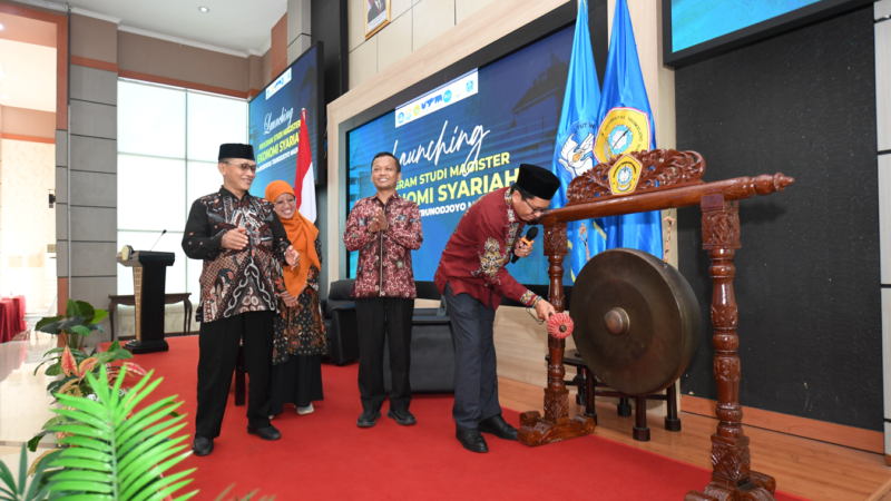 Launching Magister Ekonomi Syariah, FKIS UTM Gandeng KBRI Tunisia Bidik Pasar Global
